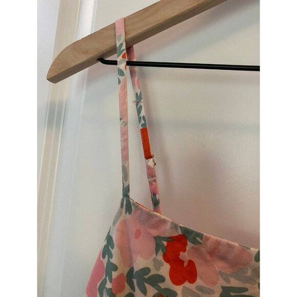 Free Assembly Women's Floral Tiered Midi Dress with Tie Back Size XXL - Picture 11 of 15